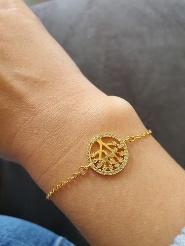 Customer photo review of Little Tree Bracelet