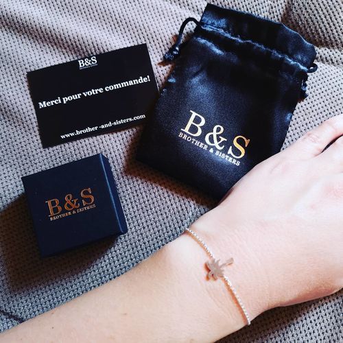 Customer photo review of Little Palm Bracelet