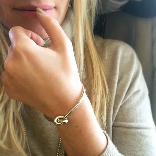 Customer photo review of Knotted Cuff