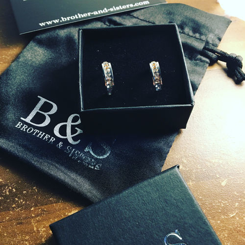 Customer photo review of Majesty Earrings