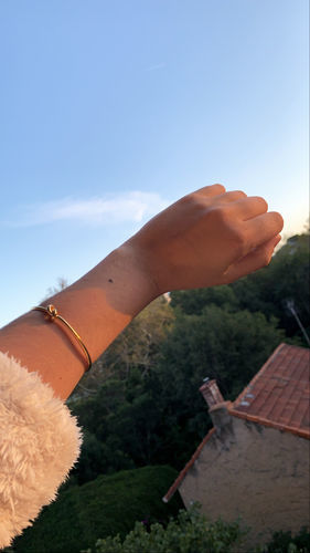Customer photo review of Knotted Cuff