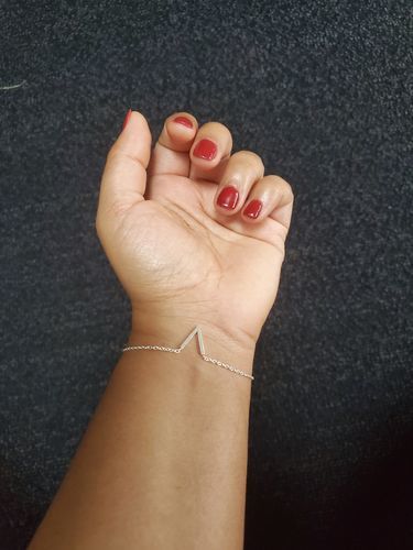 Customer photo review of Little V Bracelet