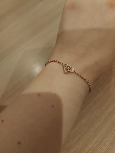 Customer photo review of Little Diamond Bracelet