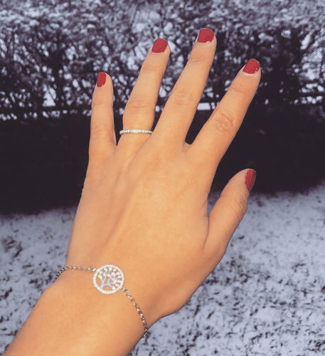 Customer photo review of Little Tree Bracelet
