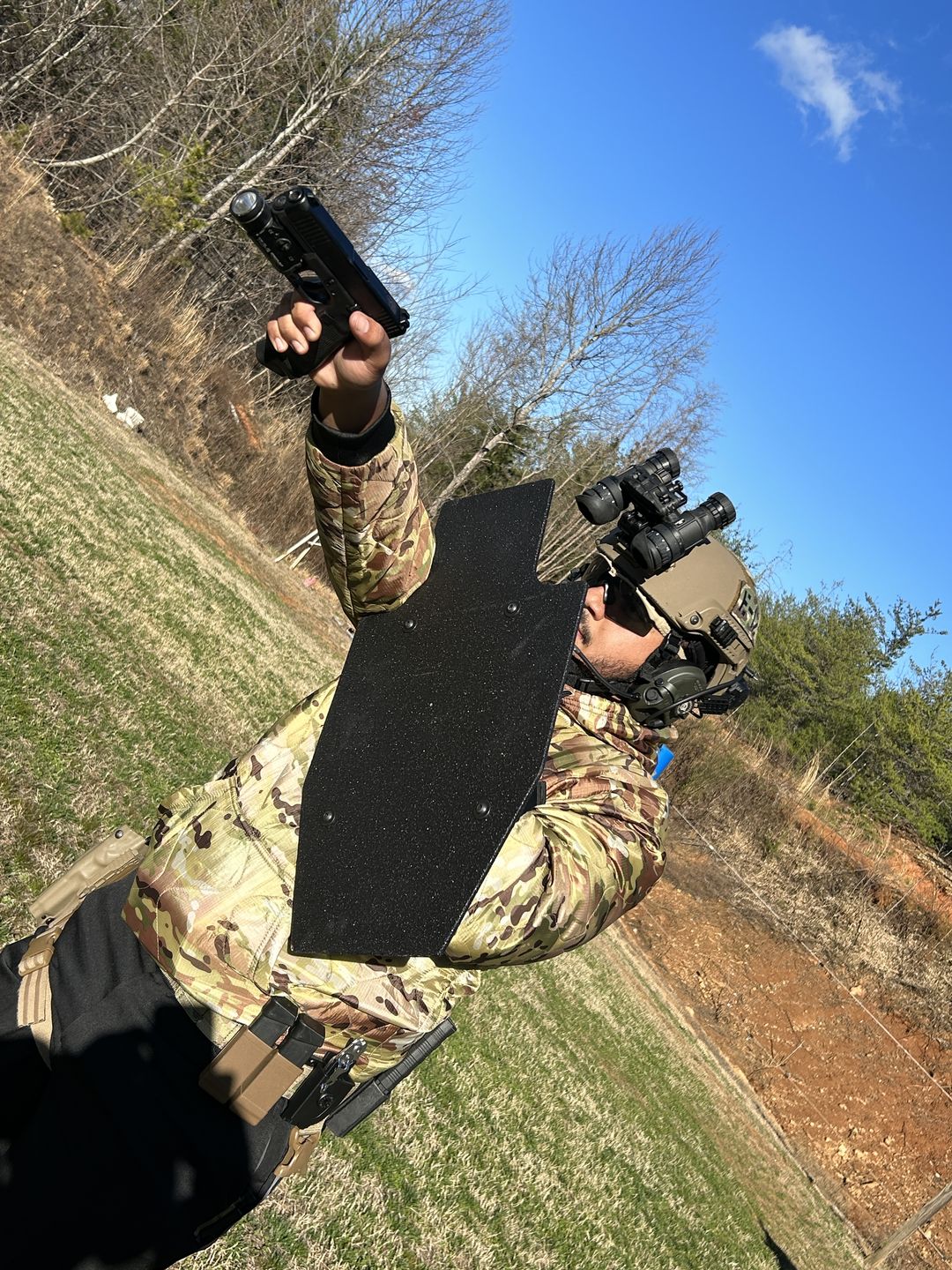 Customer photo review of RTS Tactical Level III+ Rifle Special Threats Mini Shield