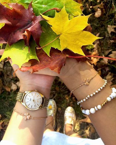 Customer photo review of Lucky Clover Bracelet