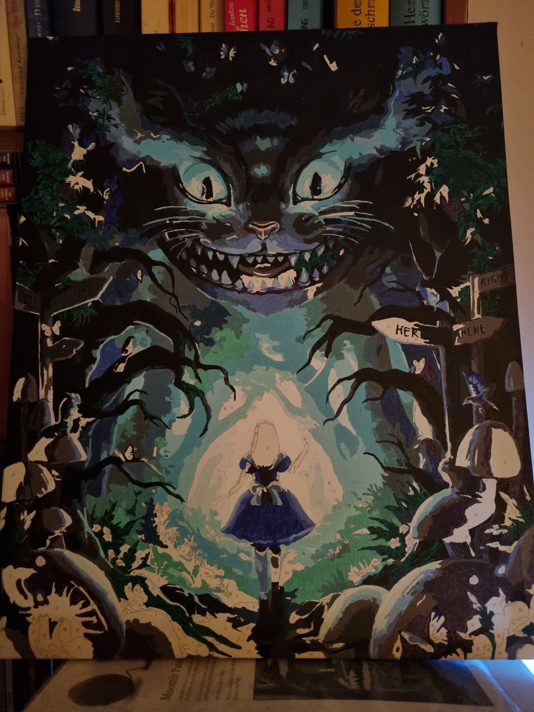 Customer photo review of Malen nach Zahlen - Das Wunderland betreten  - by jojoesart