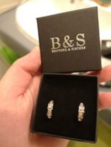 Customer photo review of Majesty Earrings