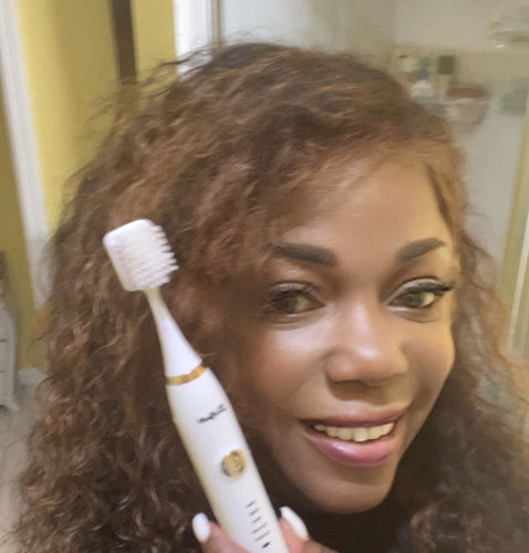 Customer photo review of Original Big Mouth Toothbrush