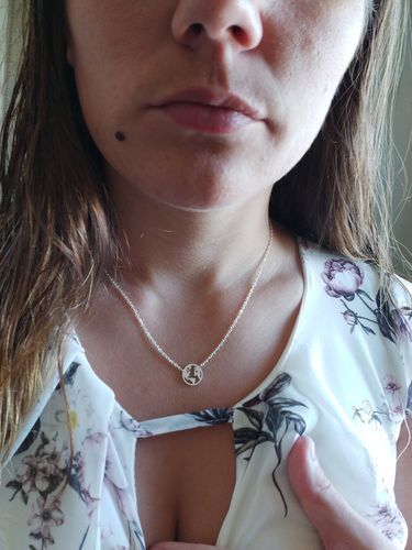 Customer photo review of Little Earth Necklace