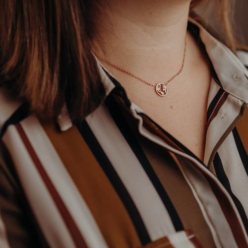Customer photo review of Little Earth Necklace