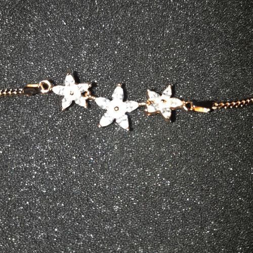 Customer photo review of Austrian Crystals Flowers Bracelet