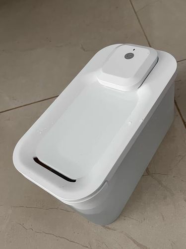 Customer photo review of Michu Cordless & Rechargeable Battery Operated Automatic Pet Water Fountain, Wireless and USB Charging