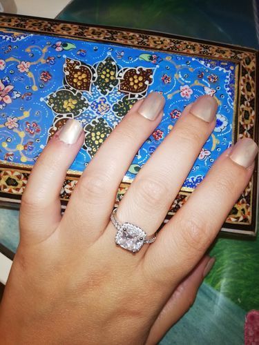 Customer photo review of Silver Timeless Ring