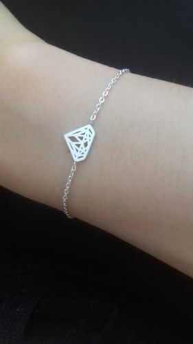 Customer photo review of Little Diamond Bracelet