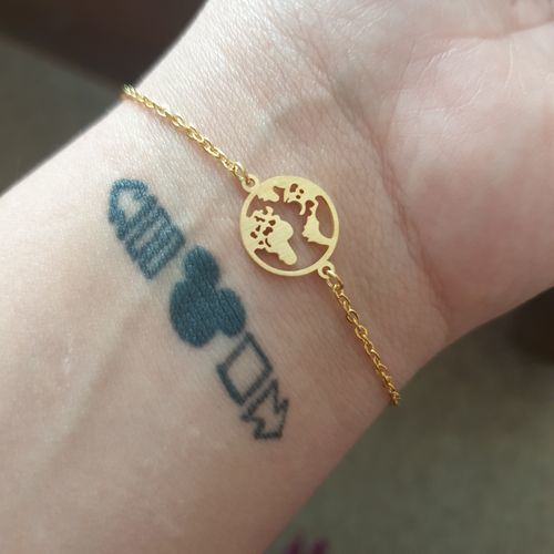 Customer photo review of Little Earth Bracelet