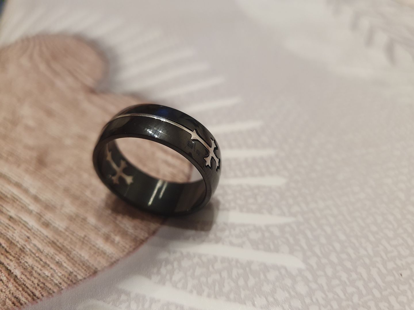 Customer photo review of Bague de la Guerre Sainte