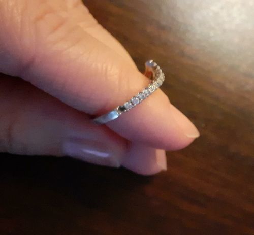 Customer photo review of Austrian Crystal Necklace