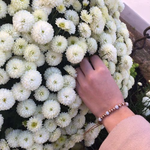 Customer photo review of Little Beads with Crystals Bracelet