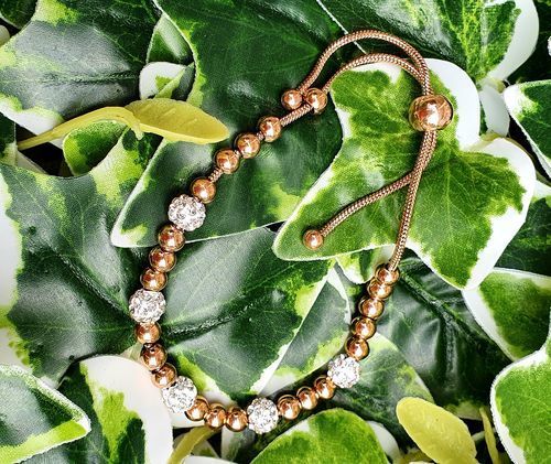 Customer photo review of Little Beads with Crystals Bracelet