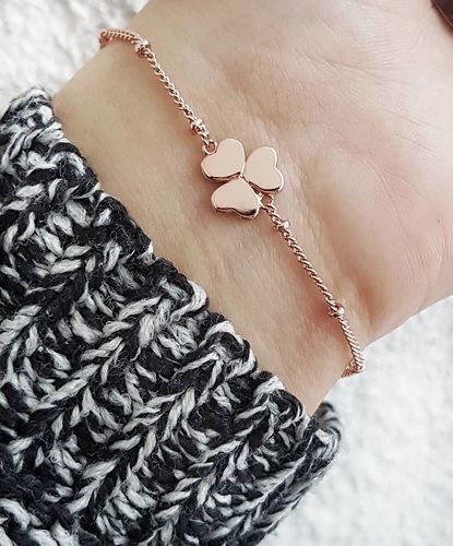Customer photo review of Lucky Clover Bracelet