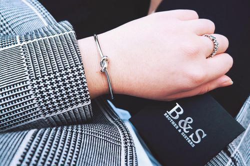 Customer photo review of Knotted Cuff