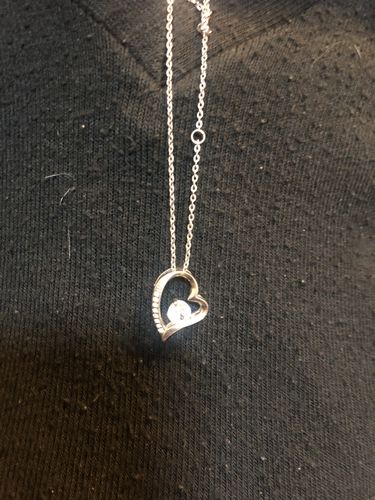 Customer photo review of Collier Amour Éternel - À la femme de ma vie - Joyeuse Saint Valentin (Édition Cupidon)