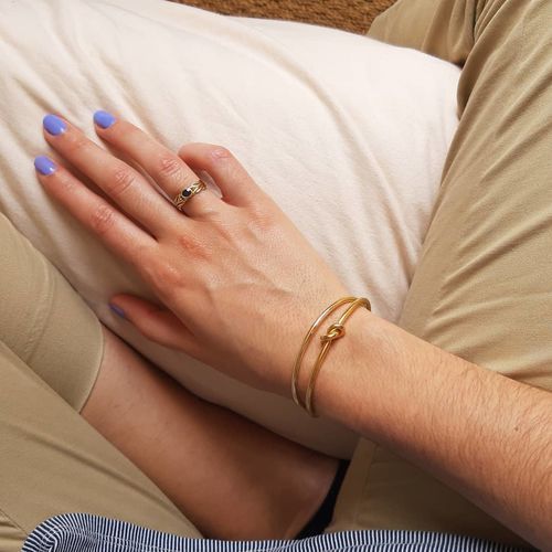 Customer photo review of Knotted Cuff
