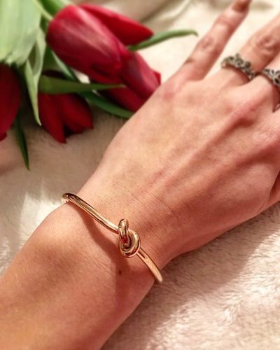 Customer photo review of Knotted Cuff