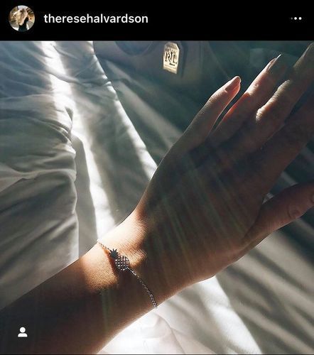 Customer photo review of Little Pineapple Bracelet
