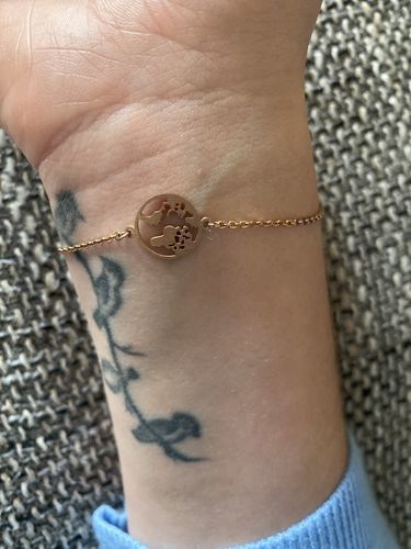 Customer photo review of Little Earth Bracelet