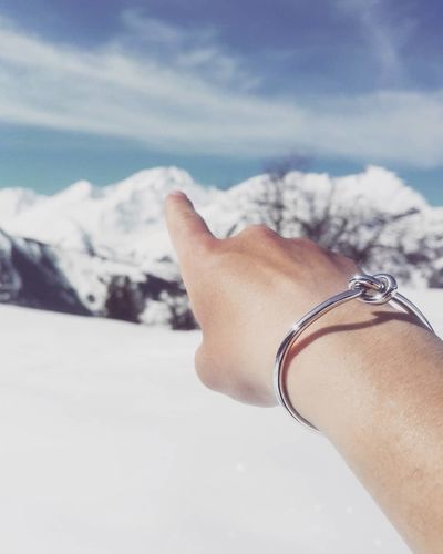 Customer photo review of Knotted Cuff