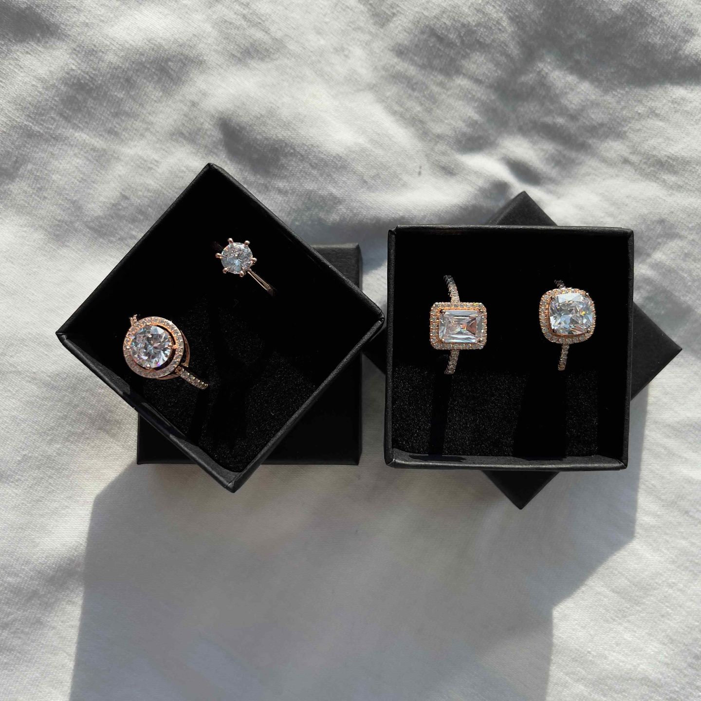 Customer photo review of Rose Gold Circle Ring