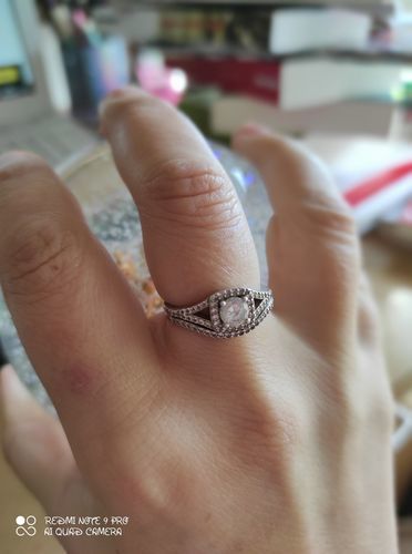 Customer photo review of Silver Majestic Ring