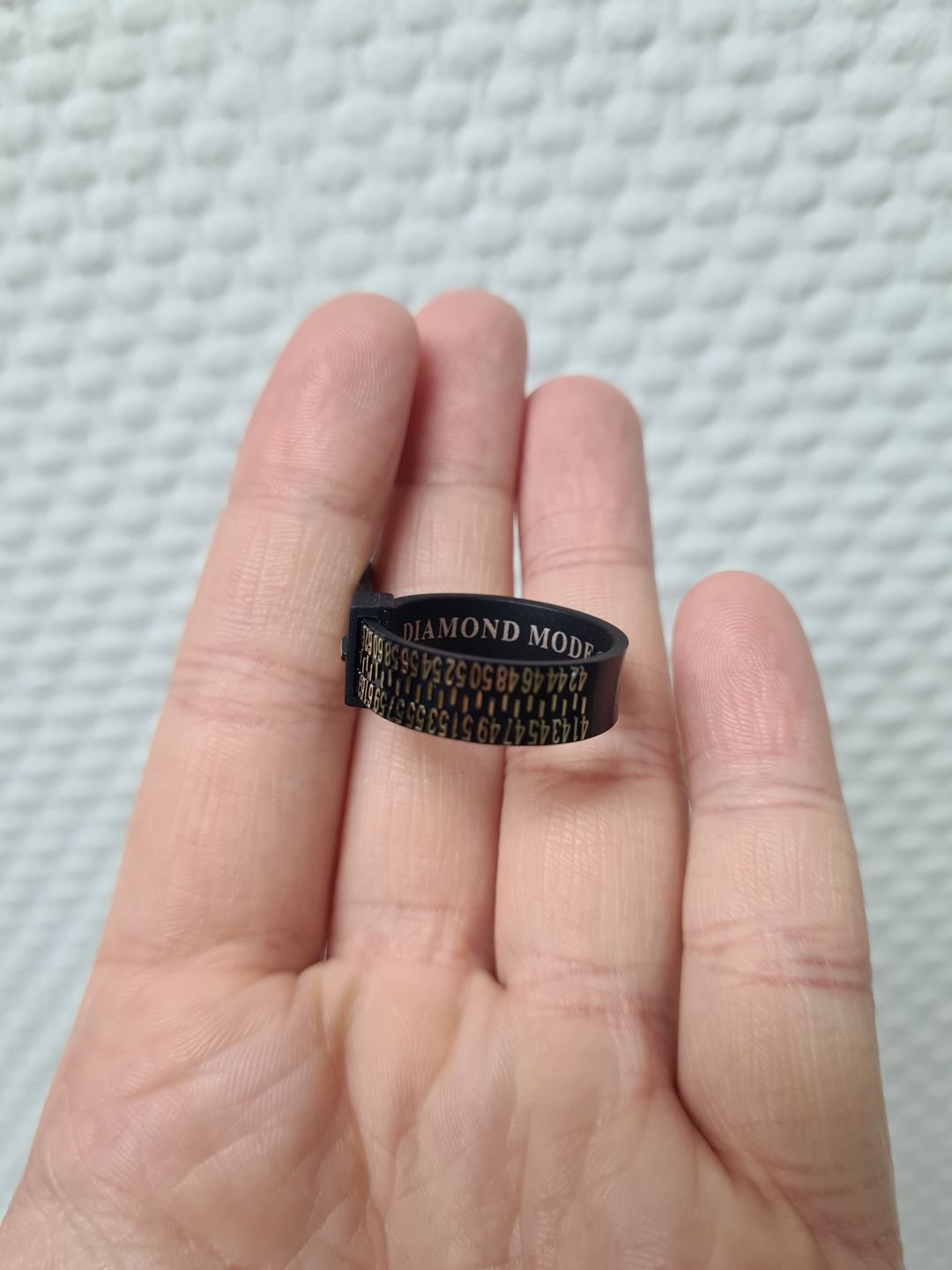 Customer photo review of Ring Sizer