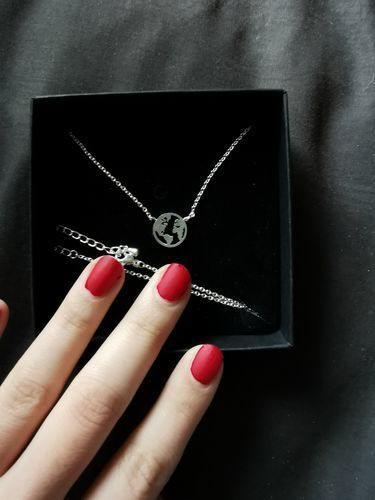 Customer photo review of Little Earth Necklace