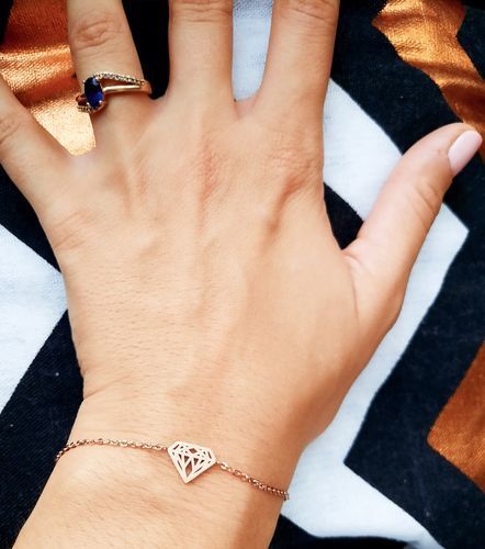 Customer photo review of Little Diamond Bracelet