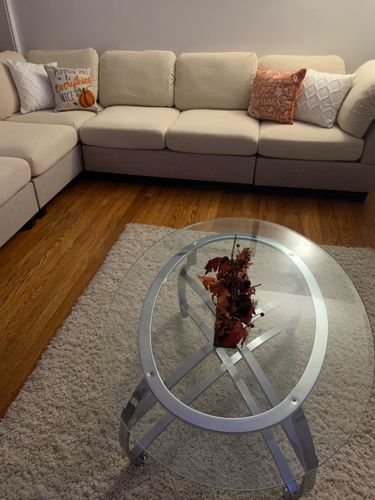 Customer photo review of Sofa Cushion Slipcovers