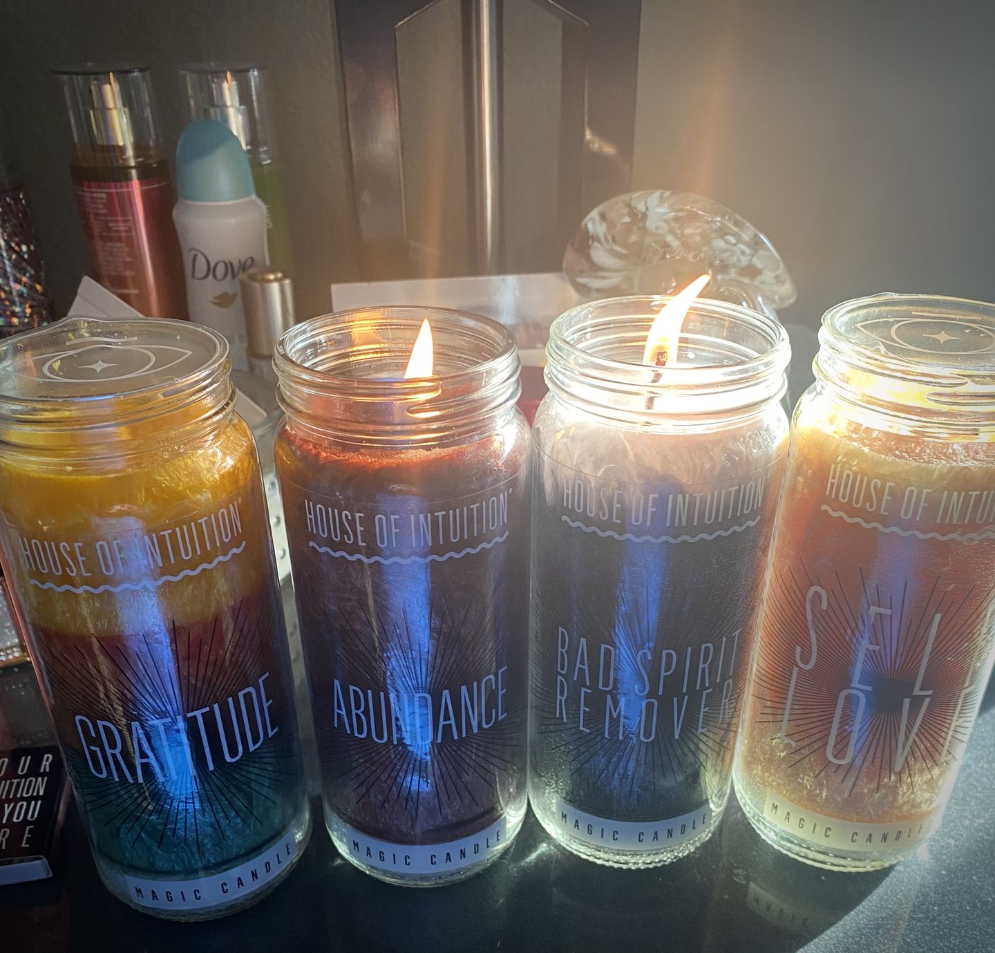 Customer photo review of Abundance Magic Candle