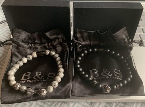 Customer photo review of Black Viking & Grey Stones