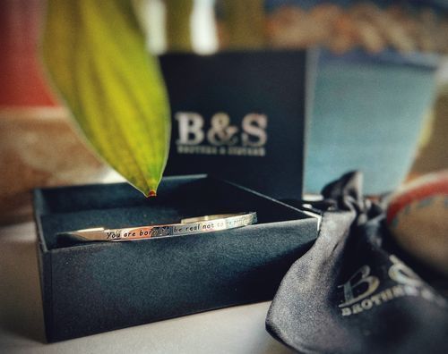 Customer photo review of You are born to be real not to be perfect