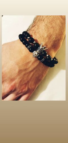 Customer photo review of White Gold Crowned Lion Set