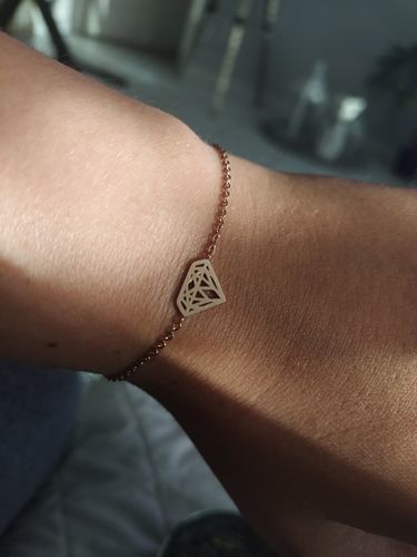 Customer photo review of Little Diamond Bracelet