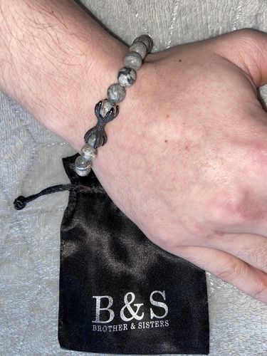 Customer photo review of Black Viking & Grey Stones