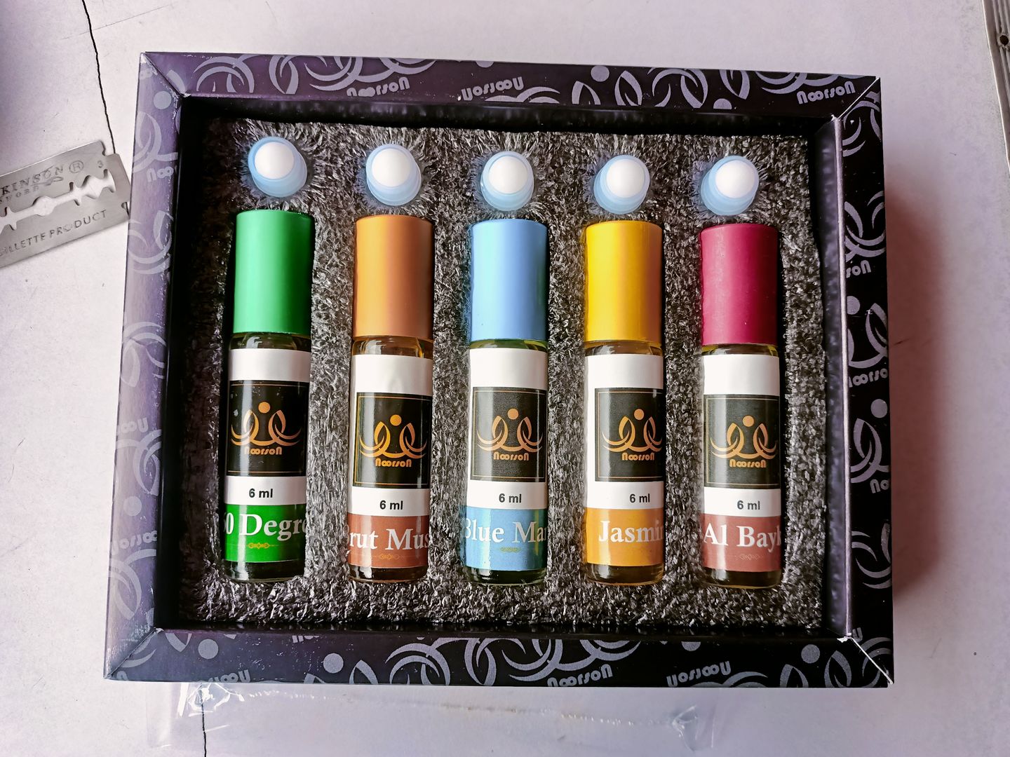 Customer photo review of Silver Combo (05 x 06Ml : Pack of 05)