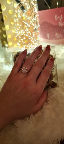 Customer photo review of Silver Timeless Ring
