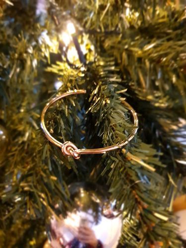Customer photo review of Knotted Cuff