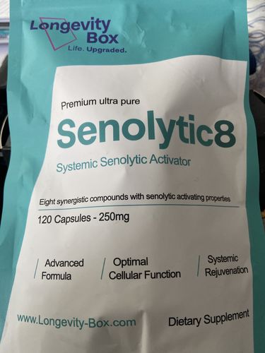 Customer photo review of Senolytic 8 - Our Powerful Senolytics Supplement