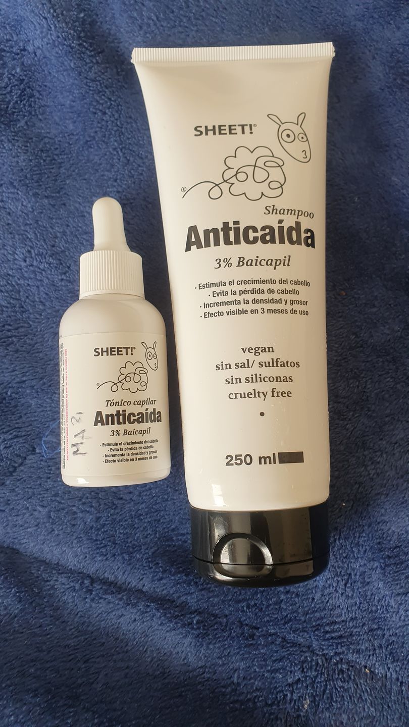 Customer photo review of Anticaída para 3 meses