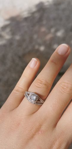 Customer photo review of Silver Majestic Ring